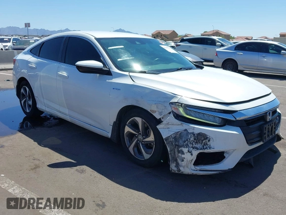 2019 Honda Insight LX z VIN 19XZE4F17KE005173, wystawiony jako IAAI lot #42442199 z przebiegiem 128 003 mil mil oraz . Historia ofert i sprzedaży dostępna na DreamBid. Obrazek 1.
