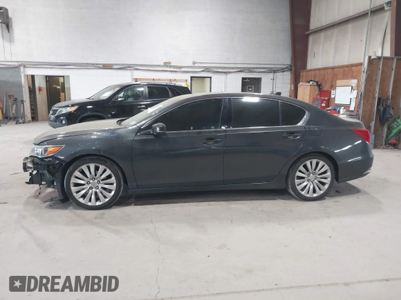 2014 Acura RLX Tech Pkg with VIN JH4KC1F5XEC000262, listed as a IAAI auction lot 42140494 with 193,669 mi miles. Bid and sale history available at carsss.com. Image 14.