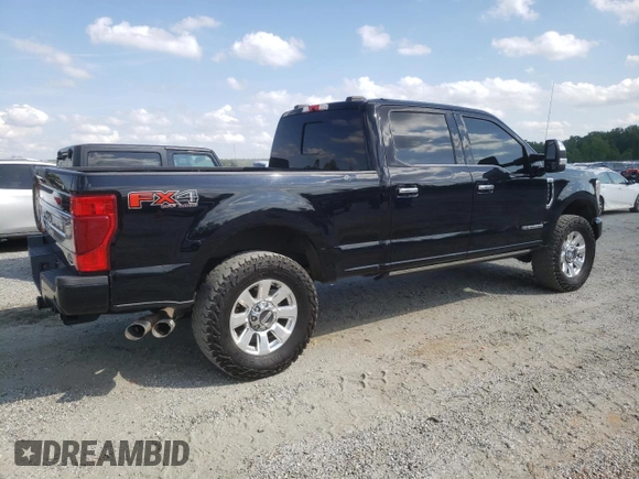 2020 Ford Super Duty F-250 SRW XL with VIN 1FT7W2BT1LEE93436, listed as a Copart auction lot 48721795 with 64,405 mi miles and Salvage Title. Bid and sale history available at carsss.com. Image 3.