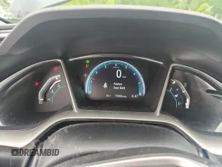 2016 Honda Civic EX-L with VIN 19XFC1F75GE018863, listed as a Copart auction lot 60630535 with 158,806 mi miles and Salvage title. Bid and sale history available at DreamBid. Image 9.