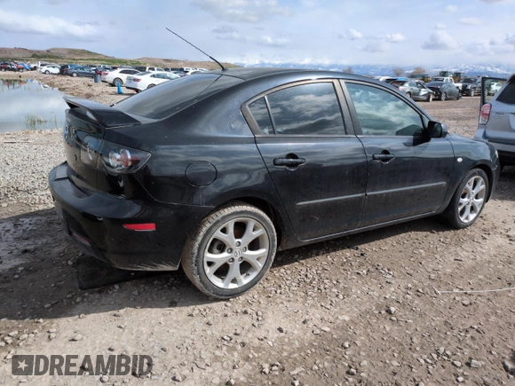 2009 Mazda 3 i Touring Value with VIN JM1BK32F991221657, listed as a Copart auction lot 50736825 with 186,406 mi miles and Clean Title. Bid and sale history available at carsss.com. Image 3.