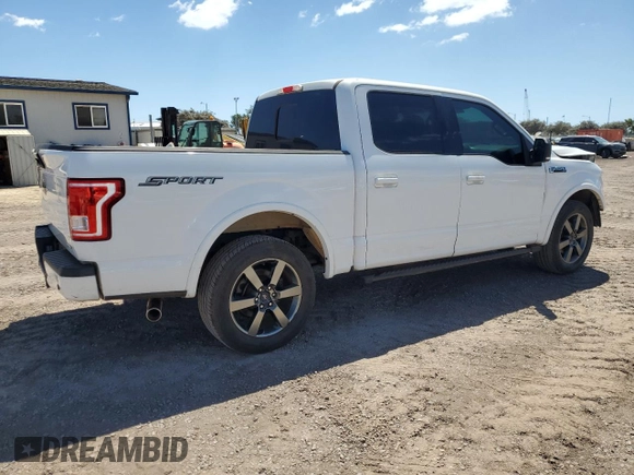 2015 Ford F-150 XL with VIN 1FTEW1CFXFFC94975, listed as a Copart auction lot 64559625 with 88,890 mi miles and Salvage title. Bid and sale history available at DreamBid. Image 3.