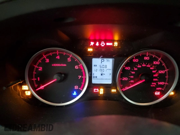 2014 Subaru Forester Premium with VIN JF2SJAGC7EH487400, listed as a Copart auction lot 63229825 with 121,901 mi miles and Salvage title. Bid and sale history available at DreamBid. Image 9.