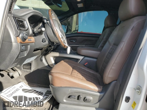 2021 Nissan Titan SV with VIN 1N6AA1EDXMN506587, listed as a Copart auction lot 85530864 with 94,339 mi miles and Salvage title. Bid and sale history available at DreamBid. Image 7.