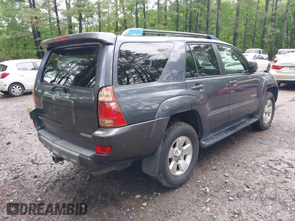 2004 Toyota 4Runner SR5 with VIN JTEBU14R540050485, listed as a IAAI auction lot 42221807 with 195,822 mi miles and . Bid and sale history available at DreamBid. Image 4.