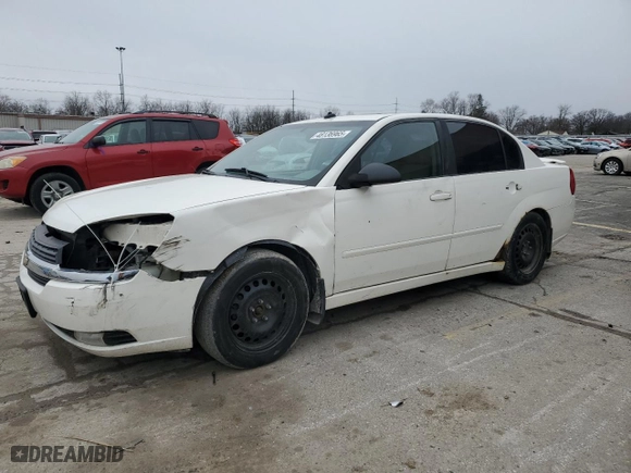 2005 Chevrolet Malibu LT with VIN 1G1ZU548X5F317483, listed as a Copart auction lot 48136965 with 198,048 mi miles and Salvage Title. Bid and sale history available at carsss.com. Image 1.