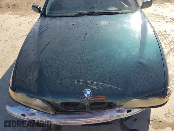 1999 BMW 5 Series 528iAt with VIN WBADP6345XBV62020, listed as a Copart auction lot 46804705 with 221,575 mi miles and Salvage Title. Bid and sale history available at carsss.com. Image 13.