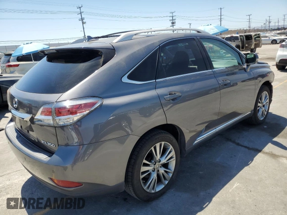 2013 Lexus RX 350 с VIN 2T2ZK1BA0DC111376, выставлен на аукционе Copart как лот 63836945 с пробегом 83 757 миль миль и Списание • Salvage title. История ставок и продаж доступна на DreamBid. Изображение 3.