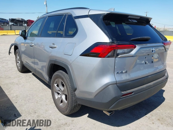 2022 Toyota RAV4 Hybrid XLE with VIN 4T3RWRFV2NU066761, listed as a IAAI auction lot 42784621 with 24,711 mi miles and . Bid and sale history available at DreamBid. Image 3.