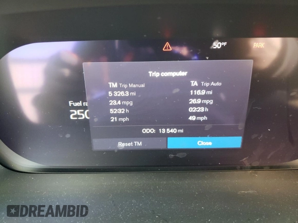 2023 Volvo XC40 Plus Bright Theme with VIN YV4L12UN6P2099852, listed as a Copart auction lot 86866294 with 13,540 mi miles and Salvage Title. Bid and sale history available at DreamBid. Image 9.