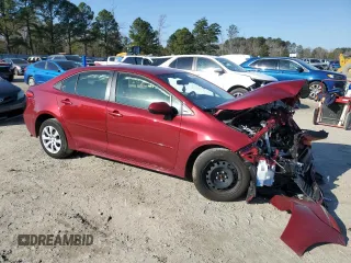 2023 Toyota Corolla Hybrid LE with VIN JTDBCMFE1PJ013094, listed as a Copart auction lot 47686665 with 27,190 mi miles and Salvage Title. Bid and sale history available at carsss.com. Image 4.