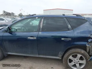 2003 Nissan Murano SL with VIN JN8AZ08T83W104170, listed as a IAAI auction lot 41576161 with 165,328 mi miles. Bid and sale history available at carsss.com. Image 15.
