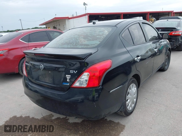 2013 Nissan Versa S with VIN 3N1CN7AP7DL854546, listed as a IAAI auction lot 42663201 with 187,308 mi miles and . Bid and sale history available at DreamBid. Image 4.