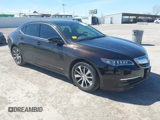2015 Acura TLX with VIN 19UUB1F33FA029659, listed as a IAAI auction lot 41802895 with 98,224 mi miles. Bid and sale history available at carsss.com. Image 1.