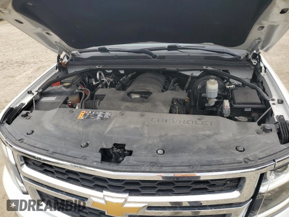 2019 Chevrolet Suburban LT with VIN 1GNSKHKC6KR205434, listed as a Copart auction lot 53950265 with 104,384 mi miles and Salvage Title. Bid and sale history available at DreamBid. Image 12.