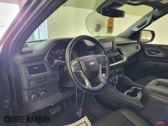 2023 Chevrolet Tahoe LS with VIN 1GNSKMKD8PR221675, listed as a IAAI auction lot 42796201 with 52,002 mi miles and . Bid and sale history available at DreamBid. Image 3.