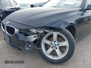 2015 BMW 3 Series 320i with VIN WBA3B1C53FK138310, listed as a IAAI auction lot 41677208 with 57,891 mi miles. Bid and sale history available at carsss.com. Image 6.