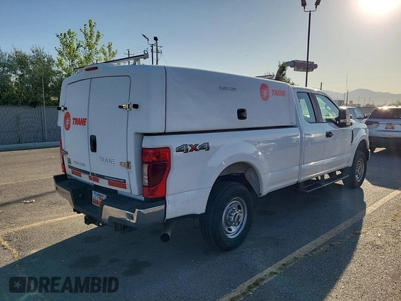 2020 Ford F-250 XL with VIN 1FT7X2B65LEC53720, listed as a IAAI auction lot 42836279 with 125,668 mi miles and . Bid and sale history available at DreamBid. Image 27.
