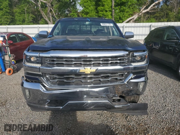 2017 Chevrolet Silverado 1500 LTZ with VIN 3GCPCSEC1HG476642, listed as a Copart auction lot 49631125 with 147,916 mi miles and Salvage Title. Bid and sale history available at DreamBid. Image 5.