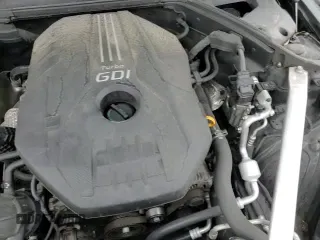 2021 Genesis G70 2.0T with VIN KMTG44LA3MU075175, listed as a Copart auction lot 57679175 with 89,864 mi miles and Salvage title. Bid and sale history available at DreamBid. Image 15.