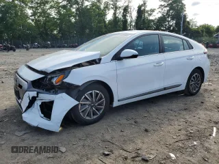 2021 Hyundai Ioniq Limited with VIN KMHC85LJ1MU078756, listed as a Copart auction lot 59659905 with 70,893 mi miles and Salvage title. Bid and sale history available at DreamBid. Image 1.