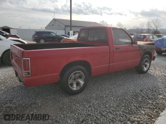 1987 GMC Sonoma with VIN 1GTBS14E0H8505371, listed as a Copart auction lot 48561145 with Not Provided miles and Non Repairable. Bid and sale history available at DreamBid. Image 3.