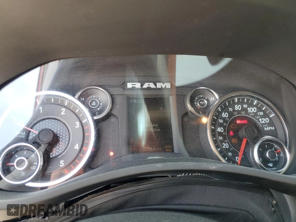 2024 Ram 2500 Big Horn с VIN 3C6UR5DL5RG357067, выставлен на аукционе Copart как лот 57088775 с пробегом 2 276 миль миль и Списание • Salvage title. История ставок и продаж доступна на DreamBid. Изображение 9.
