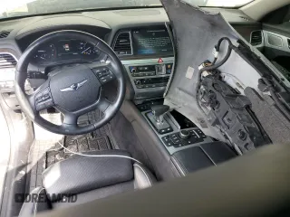 2018 Genesis G80 3.8L с VIN KMHGN4JE2JU256275, выставлен на аукционе Copart как лот 88252675 с пробегом 105 669 миль миль и Списание • Salvage title. История ставок и продаж доступна на DreamBid. Изображение 8.