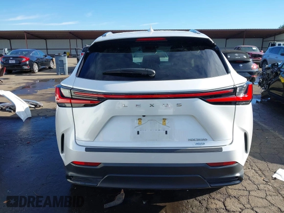 2022 Lexus NX with VIN 2T2AGCEZ7NC002524, listed as a IAAI auction lot 41217365 with 43,786 mi miles. Bid and sale history available at carsss.com. Image 17.