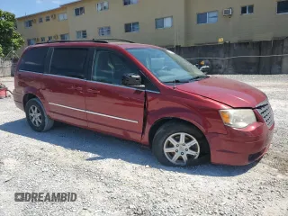 2010 Chrysler Town & Country Touring with VIN 2A4RR5D1XAR428141, listed as a Copart auction lot 53032555 with 161,817 mi miles and Salvage Title. Bid and sale history available at carsss.com. Image 4.