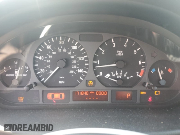 2003 BMW 3 Series 325i with VIN WBAEN33483PC12700, listed as a Copart auction lot 67770984 with 171,840 mi miles and Salvage Title. Bid and sale history available at carsss.com. Image 9.