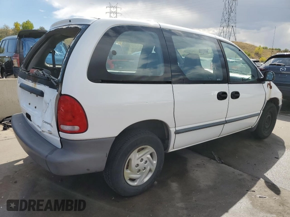2000 Dodge Caravan with VIN 2B4GP2531YR754662, listed as a Copart auction lot 75336894 with 124,949 mi miles and Salvage title. Bid and sale history available at DreamBid. Image 3.