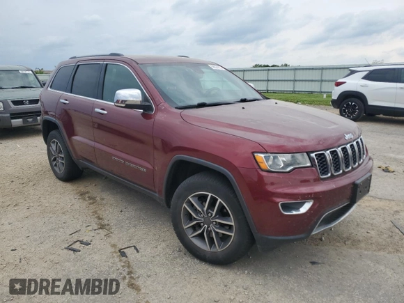 2020 Jeep Grand Cherokee Limited with VIN 1C4RJFBG1LC346594, listed as a Copart auction lot 58924935 with 103,069 mi miles and Salvage title. Bid and sale history available at DreamBid. Image 4.