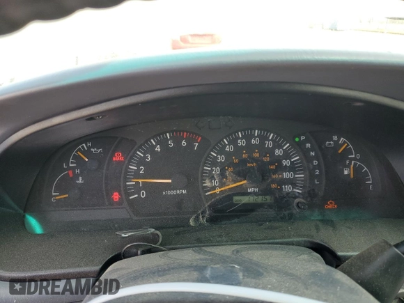 2000 Toyota Tundra SR5 with VIN 5TBRT3414YS075417, listed as a Copart auction lot 53175055 with 172,157 mi miles and Salvage Title. Bid and sale history available at DreamBid. Image 9.