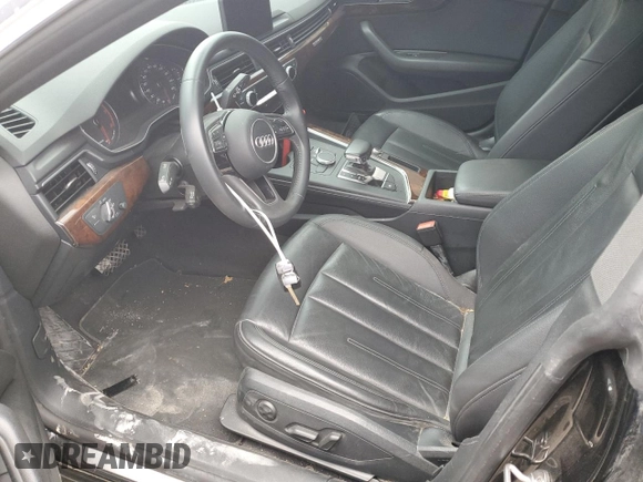 2019 Audi A5 Sportback Premium with VIN WAUANCF51KA053164, listed as a Copart auction lot 47282683 with 0 mi miles. Bid and sale history available at carsss.com. Image 7.