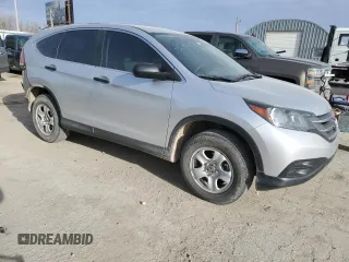 2013 Honda CR-V LX with VIN 2HKRM4H39DH659155, listed as a Copart auction lot 49257105 with 156,412 mi miles and Salvage Title. Bid and sale history available at DreamBid. Image 4.