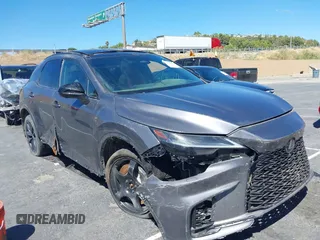 2023 Lexus RX with VIN 2T2BCMEA6PC006969, listed as a IAAI auction lot 40154592 with 1 mi miles. Bid and sale history available at carsss.com. Image 1.