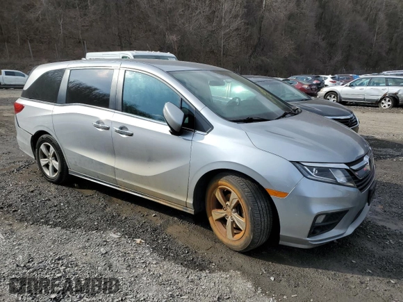 2020 Honda Odyssey EX with VIN 5FNRL6H54LB071354, listed as a Copart auction lot 49274065 with Not Provided miles and Salvage Title. Bid and sale history available at DreamBid. Image 4.