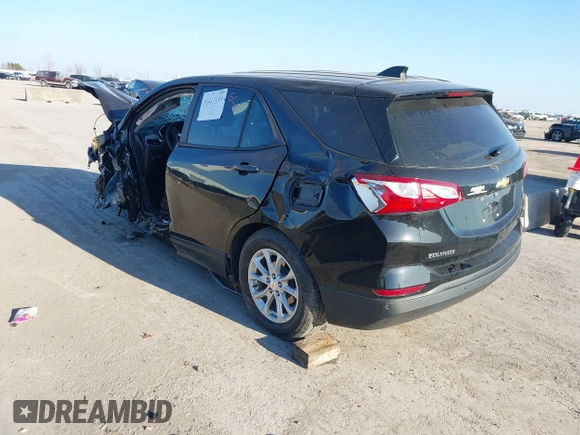 2020 Chevrolet Equinox LS z VIN 2GNAX5EV9L6143114, wystawiony jako IAAI lot #41217119 z przebiegiem Nie podano mil oraz . Historia ofert i sprzedaży dostępna na DreamBid. Obrazek 3.