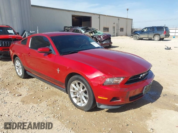 2011 Ford Mustang V6 with VIN 1ZVBP8AM4B5145257, listed as a IAAI auction lot 41817452 with 115,114 mi miles and . Bid and sale history available at carsss.com. Image 1.