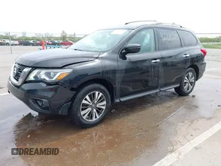 2017 Nissan Pathfinder SV z VIN 5N1DR2MM4HC649189, wystawiony jako IAAI lot #42220229 z przebiegiem 149 707 mil mil oraz . Historia ofert i sprzedaży dostępna na DreamBid. Obrazek 2.