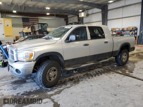 2006 Dodge 1500 SLT with VIN 3D7KS19D66G171652, listed as a Copart auction lot 45290235 with Not Provided miles and Salvage Title. Bid and sale history available at carsss.com. Image 1.