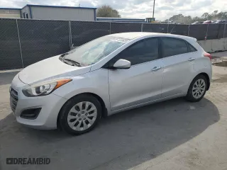 2016 Hyundai Elantra GT with VIN KMHD35LH9GU286596, listed as a Copart auction lot 46108635 with 97,407 mi miles and Clean Title. Bid and sale history available at carsss.com. Image 1.
