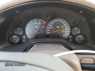 2002 Chevrolet Corvette with VIN 1G1YY32G125127054, listed as a Copart auction lot 75207064 with 69,732 mi miles and Non Repairable. Bid and sale history available at carsss.com. Image 9.