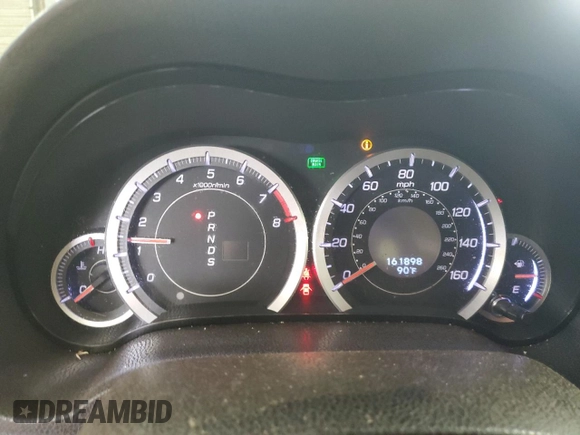 2013 Acura TSX with VIN JH4CU2F4XDC004535, listed as a Copart auction lot 61423175 with 161,898 mi miles and Salvage title. Bid and sale history available at DreamBid. Image 9.
