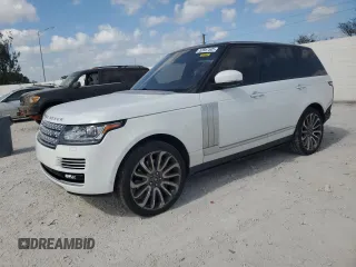 2016 Land Rover Range Rover Autobiography with VIN SALGV2EF0GA307531, listed as a Copart auction lot 53957505 with 53,230 mi miles and Salvage Title. Bid and sale history available at DreamBid. Image 1.
