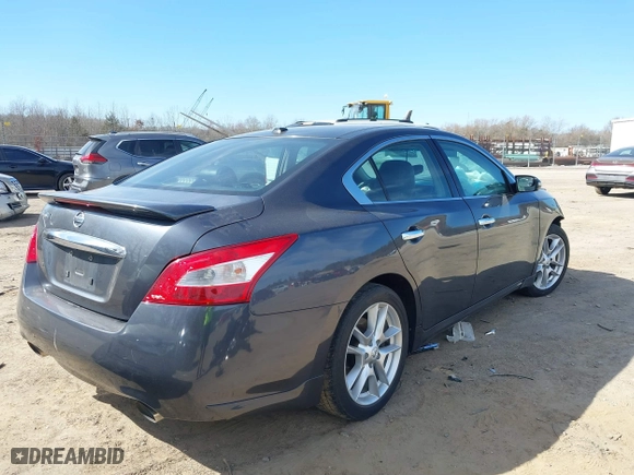2010 Nissan Maxima 3.5 SV w/Premium Pkg with VIN 1N4AA5AP5AC803905, listed as a IAAI auction lot 41760528 with 1 mi miles. Bid and sale history available at carsss.com. Image 4.