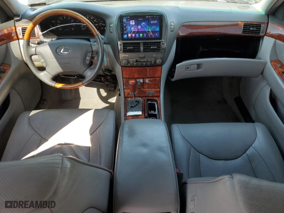 2006 Lexus LS 430 with VIN JTHBN36F765052811, listed as a Copart auction lot 49835455 with 169,771 mi miles and Salvage Title. Bid and sale history available at carsss.com. Image 8.