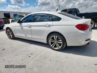2018 BMW 4 Series 430i xDrive with VIN WBA4J3C57JBG91654, listed as a Copart auction lot 62877135 with 155,583 mi miles and Clean title. Bid and sale history available at DreamBid. Image 2.
