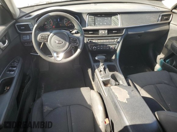 2018 Kia Optima S with VIN 5XXGT4L37JG199230, listed as a Copart auction lot 58444465 with 118,517 mi miles and Salvage title. Bid and sale history available at DreamBid. Image 8.